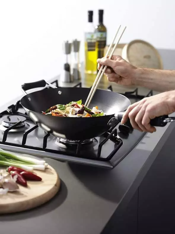 cocinar recetas con wok