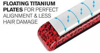 plancha con tecnologia de titanio